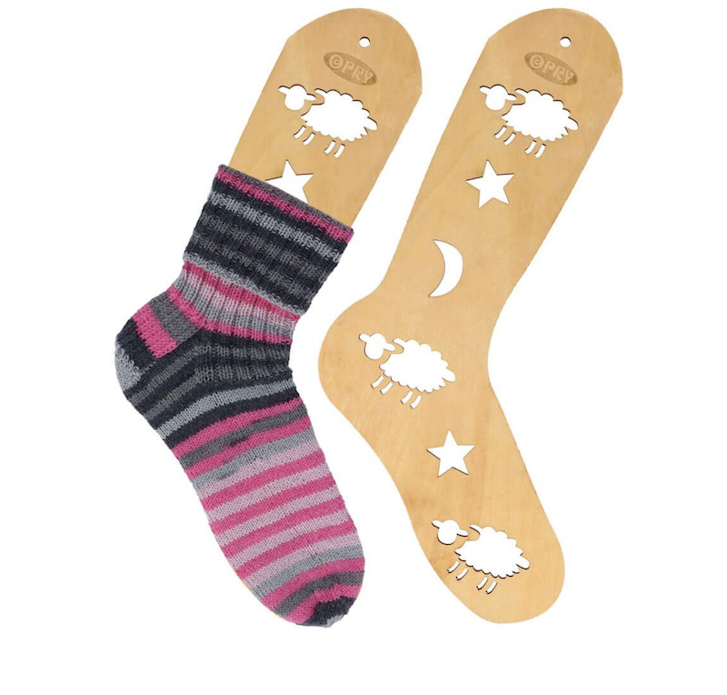 Wooden Sock Blockers pair - Large